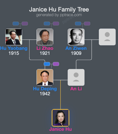 Janice Hu family tree overview