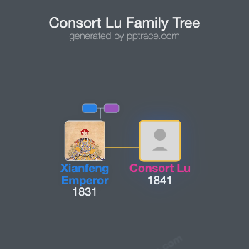 Consort Lu family tree overview