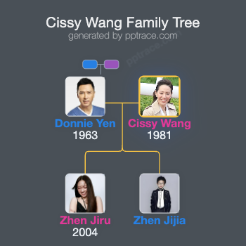 Cissy Wang family tree overview