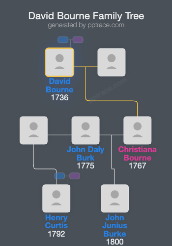 David Bourne family tree overview