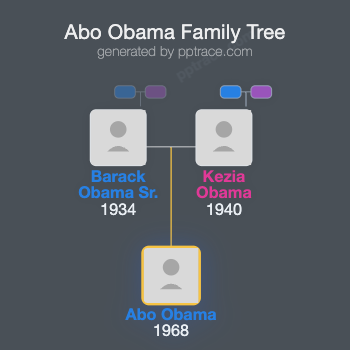 Abo Obama family tree overview