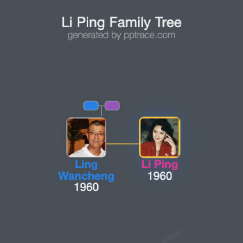 Li Ping family tree overview