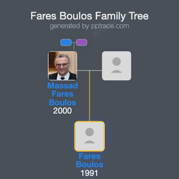 Fares Boulos family tree overview