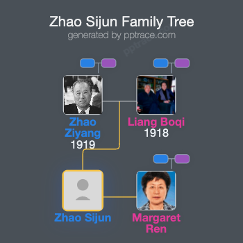 Zhao Sijun family tree overview