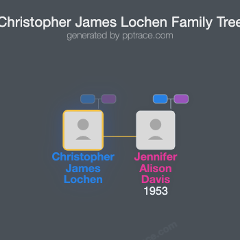 Christopher James Lochen family tree overview