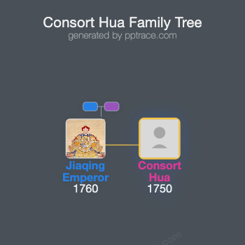 Consort Hua family tree overview