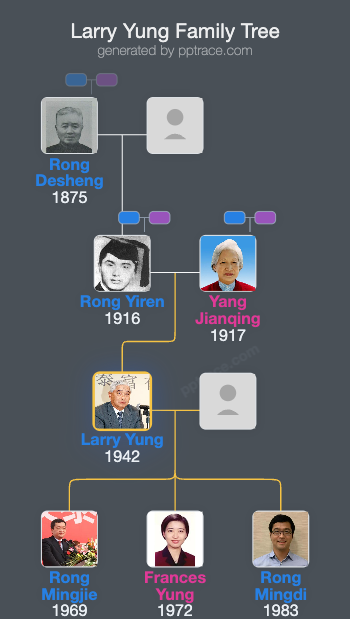 Larry Yung family tree overview