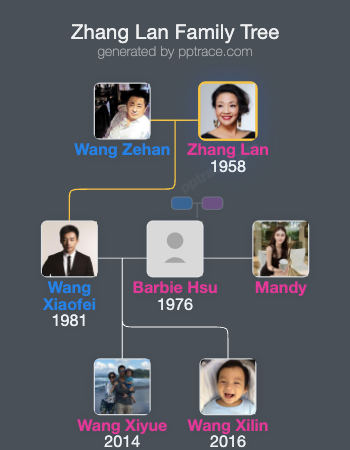 Zhang Lan family tree overview