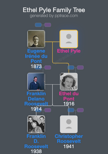 Ethel Pyle family tree overview