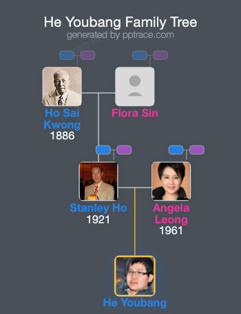 He Youbang family tree overview