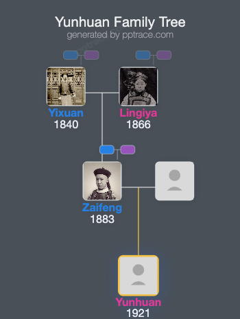 Yunhuan family tree overview