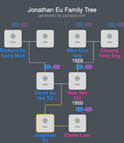 Jonathan Eu family tree overview