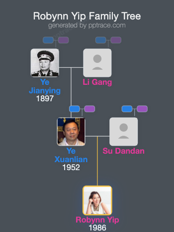 Robynn Yip family tree overview