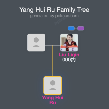 Yang Hui Ru family tree overview