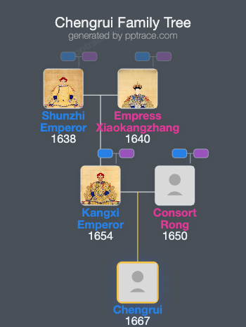 Chengrui family tree overview