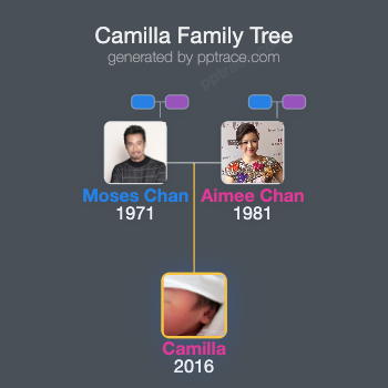 Camilla family tree overview