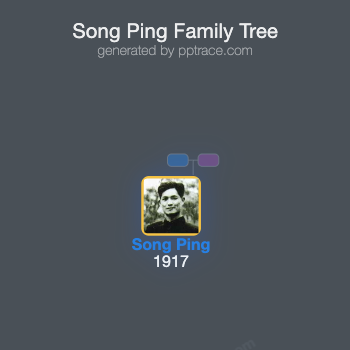 Song Ping family tree overview