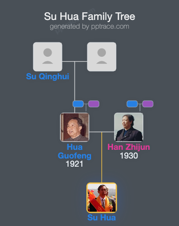 Su Hua family tree overview