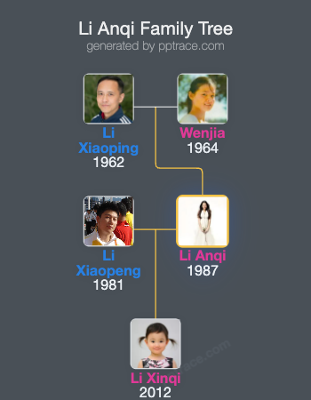 Li Anqi family tree overview