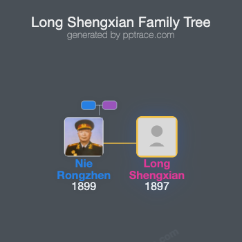 Long Shengxian family tree overview
