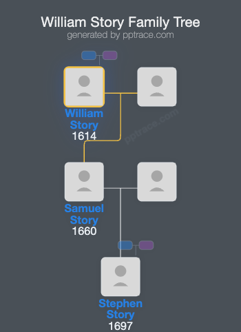 William Story family tree overview