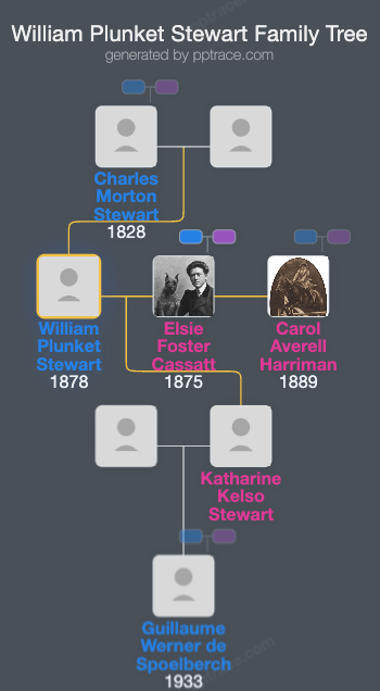 William Plunket Stewart family tree overview