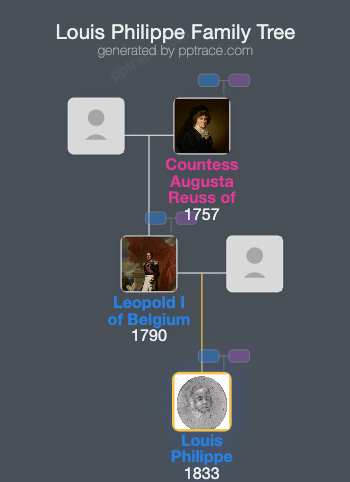 Louis Philippe, Crown Prince Of Belgium family tree overview