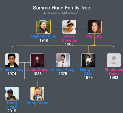 Sammo Hung family tree overview