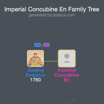 Imperial Concubine En family tree overview