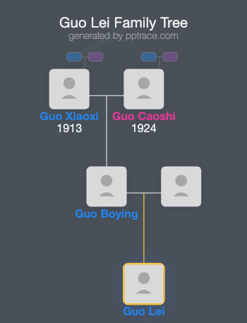 Guo Lei family tree overview