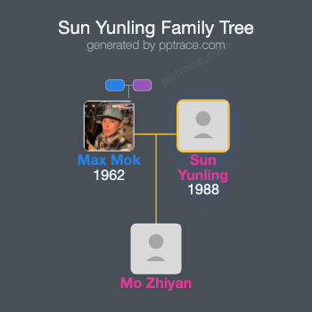 Sun Yunling family tree overview