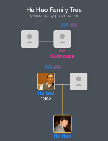 He Hao family tree overview