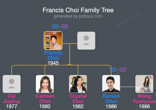 Francis Choi family tree overview