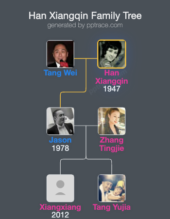 Han Xiangqin family tree overview