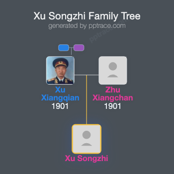 Xu Songzhi family tree overview
