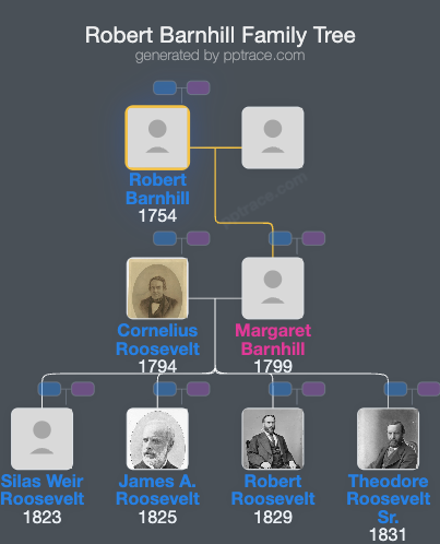 Robert Barnhill family tree overview
