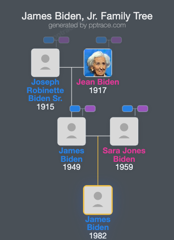 James Biden, Jr. family tree overview