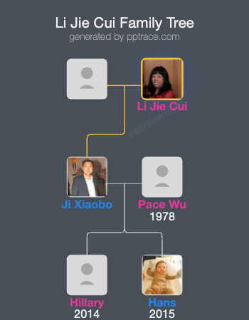 Li Jie Cui family tree overview