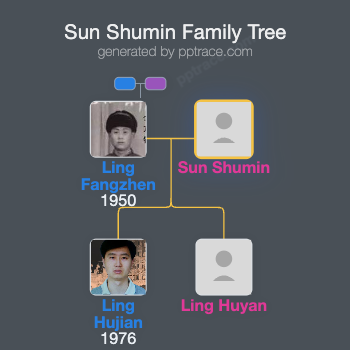 Sun Shumin family tree overview