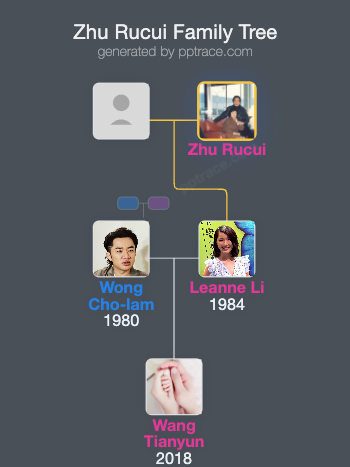 Zhu Rucui family tree overview