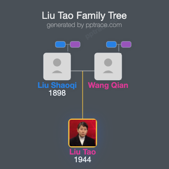Liu Tao family tree overview