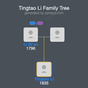 Tingtao Li family tree overview