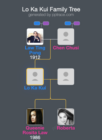Lo Ka Kui family tree overview