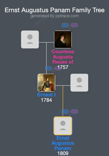Ernst Augustus Panam family tree overview