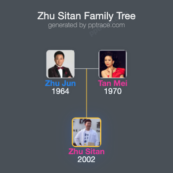 Zhu Sitan family tree overview