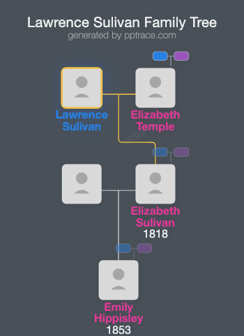 Lawrence Sulivan family tree overview