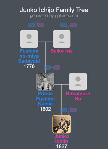 Junko Ichijo family tree overview