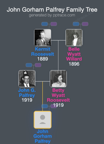 John Gorham Palfrey family tree overview