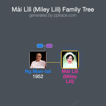 Mài Lìlì (Miley Lili) family tree overview