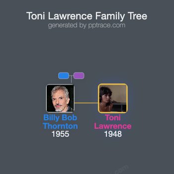 Toni Lawrence family tree overview